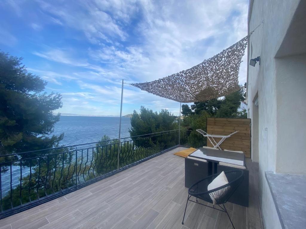 Appartement T4 Terrasse Et Vue Istres Luaran gambar
