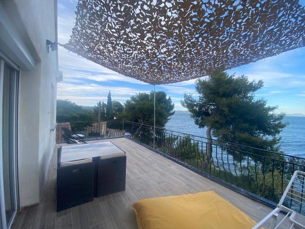 Appartement T4 Terrasse Et Vue Istres Luaran gambar